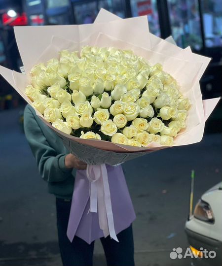 Большой букет из роз с доставкой