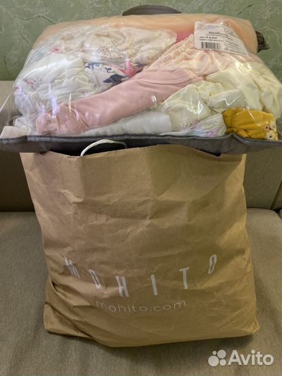 Детские вещи пакетом от 0 до 2