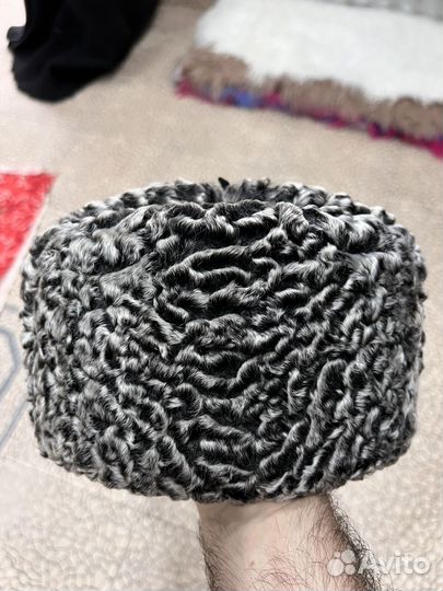 Шапка ушанка каракуль