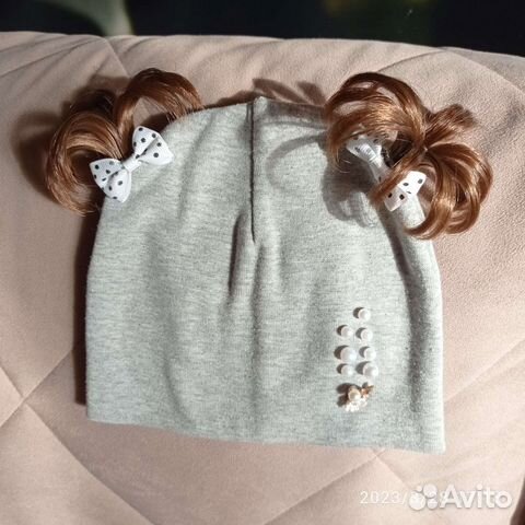 Шапка для девочки 2-3 года