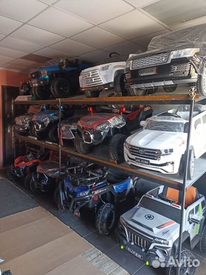 Новые электромобили от 1- 10 лет,4 wd с пультом