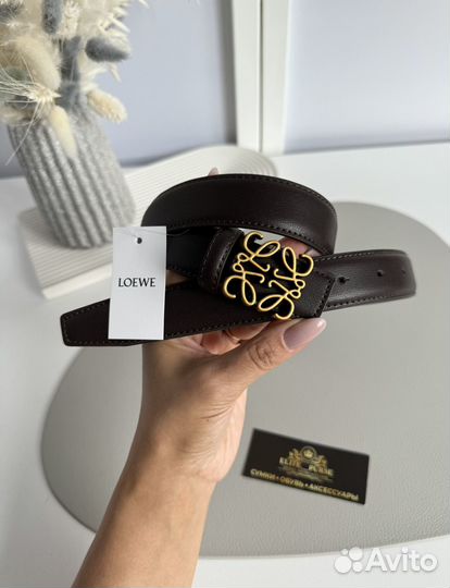 Ремень loewe шоколад