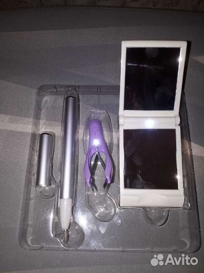 Маникюрный набор для ногтей с подсветкой