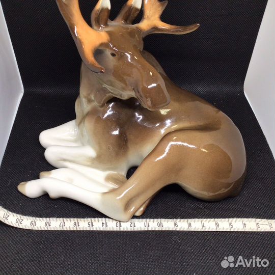 Статуэтка Лось на отлыхе лфз