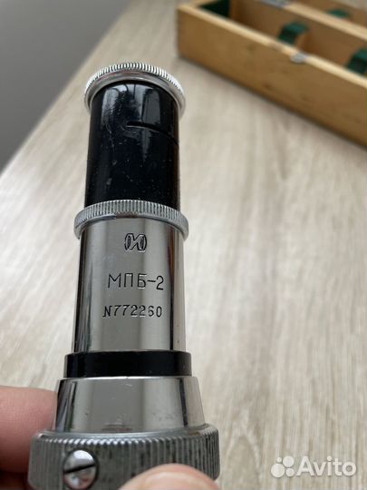 Микроскоп мпб-2 Ув.24х Цена дел.0.05мм №772260