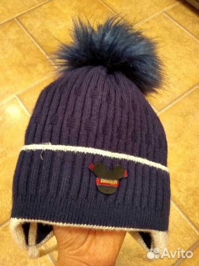 Продам шапочку зимнюю для мальчика