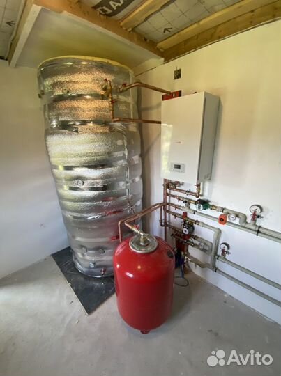 Водяной теплый пол, отопление, водоснабжение