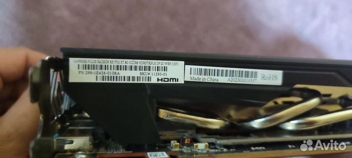 Видеокарта AMD Radeon RX 5700xt 8gb Sapphire