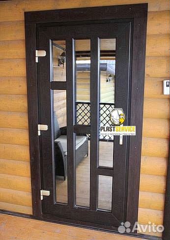Пластиковые входные двери
