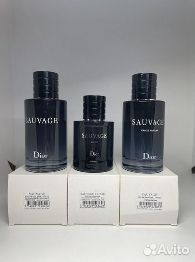 Christian Dior eau Sauvage оригинал