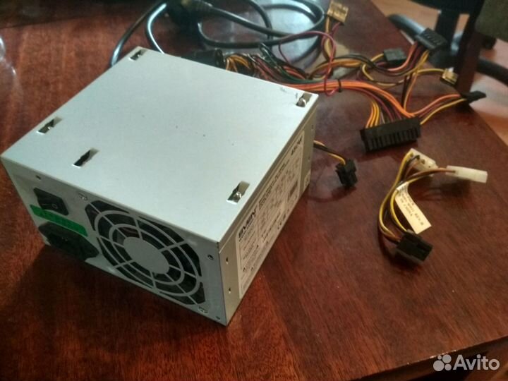 Б/П Sven PU-450AN (450W) +Molex to 6 pin