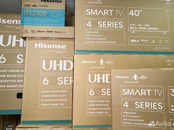 Телевизор Hisense SMART TV WiFi Новый Гарантия