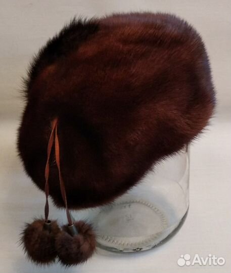 Берет норковый