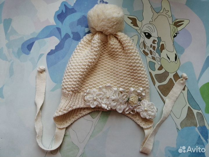 Шапка для девочки Joli Bebe Италия (12-18м)