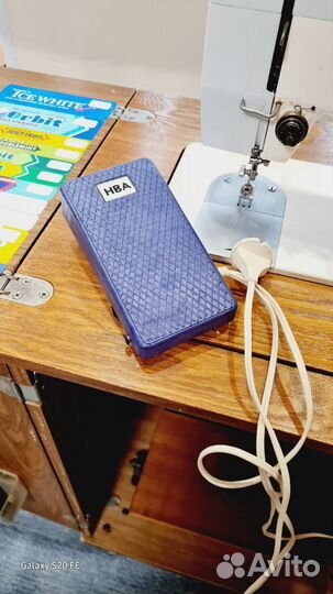 Швейная машина с электроприводом с педалью