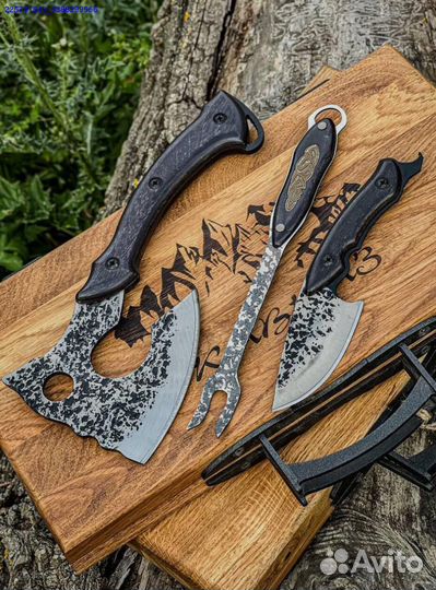 Подарочный набор нож топор (Арт.52531)