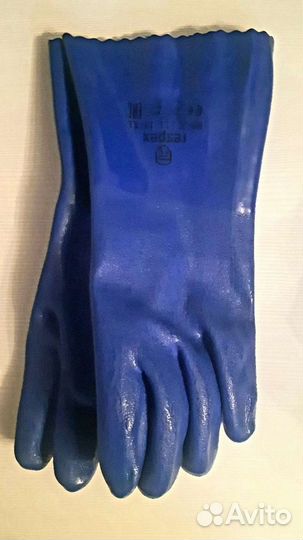 Перчатки рабочие прорезиненные
