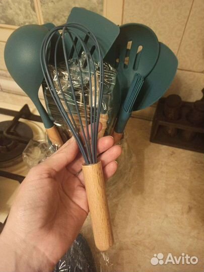 Новый кухонный набор силиконовый лопатки для кухни