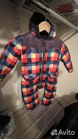 Зимний/осенний комбинезон 80-86