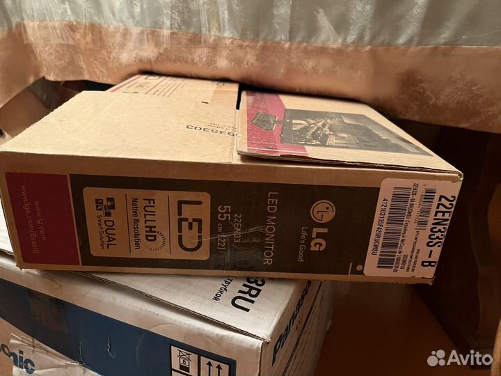 Led monitor LG. 55см модель 22EN33S-B