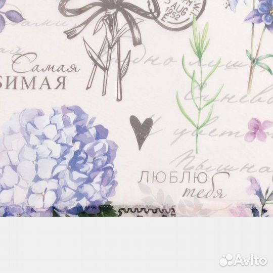 Тюль с подхватом и ламбрекеном 'Магия прованса' 25