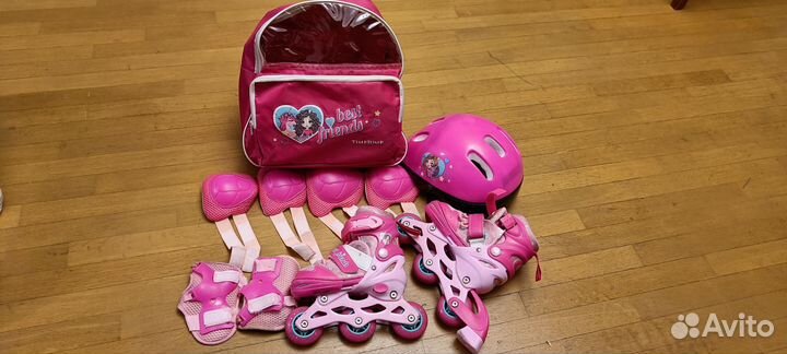 Детские ролики и защита