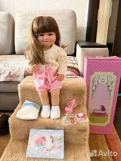 Кукла Реборн 55см (можно купать)