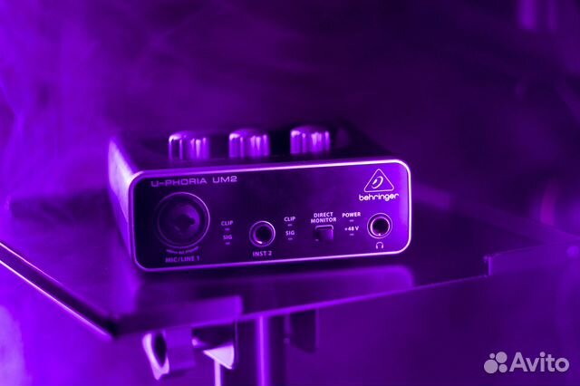 Внешняя звуковая карта Behringer купить в Бердске | Хобби и отдых | Авито