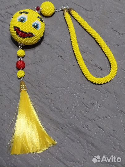 Смайлики подвески в машину на зеркало