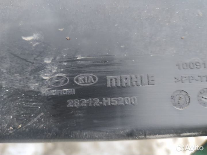 Резонатор фильтра Hyundai Solaris 2