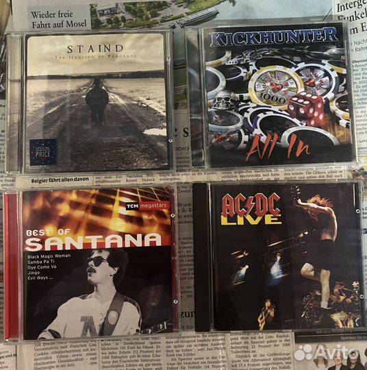 CD диски фирменные Rock.Metal.Punk