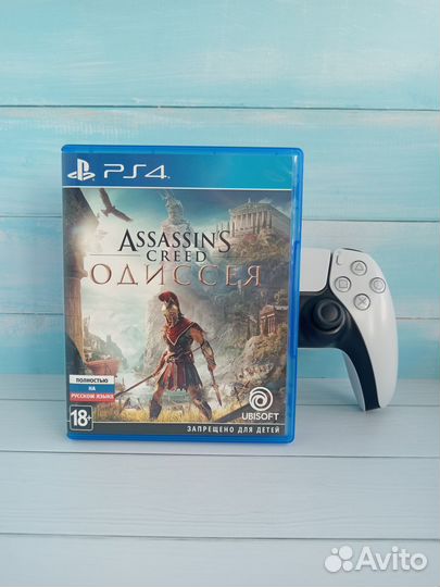 Диск PS4 Assassins creed Одиссея