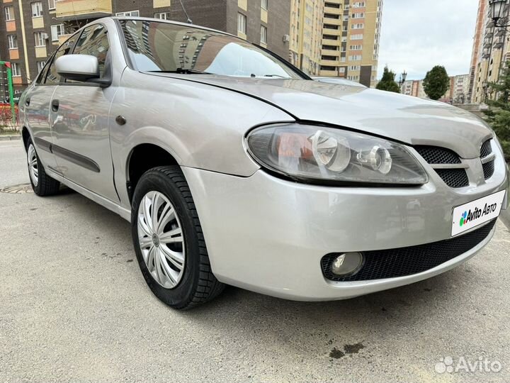 Nissan Almera 1.5 МТ, 2004, 256 000 км