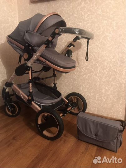 Коляска новая 2в1 всесезонная