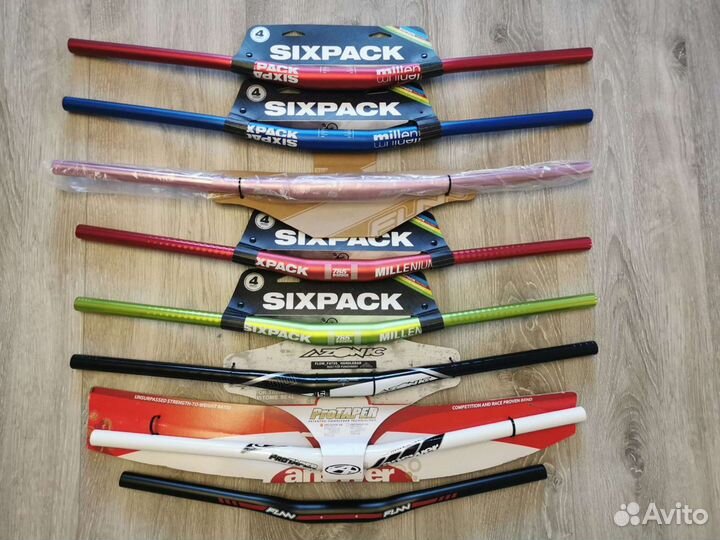 Руль Sixpack Racing 785-825мм Azonic Answer Funn