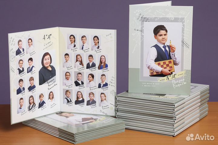 Выпускные альбомы детского сада, школы, вуза