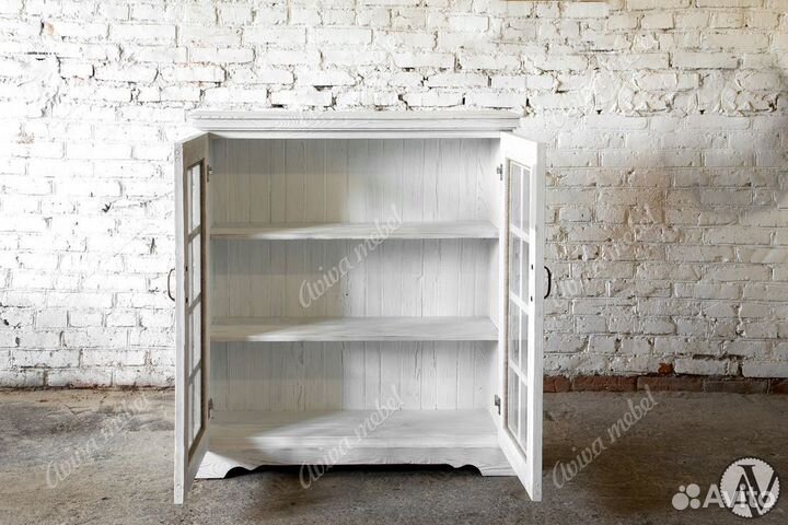 Тумба под. Кантри Белая. Мебель дерево