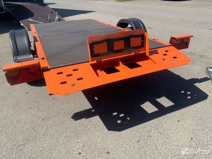 Танко Прицеп 2.4х1.3 складной с поворотной осью (о