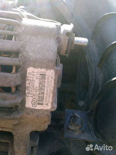 Генератор Mitsubishi Colt 1,3 бензин 2006 год
