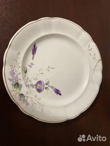 Тарелка. И.Е.Кузнецов экспортная марка