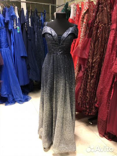 Платье вечернее выпускное 40 42 44