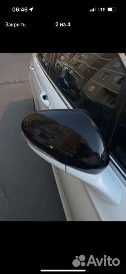 Накладка зеркала Форд Мондео 5