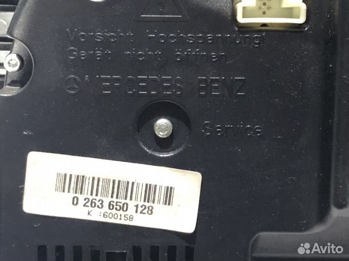 Приборная панель Mercedes W221 W216 CL63 AMG