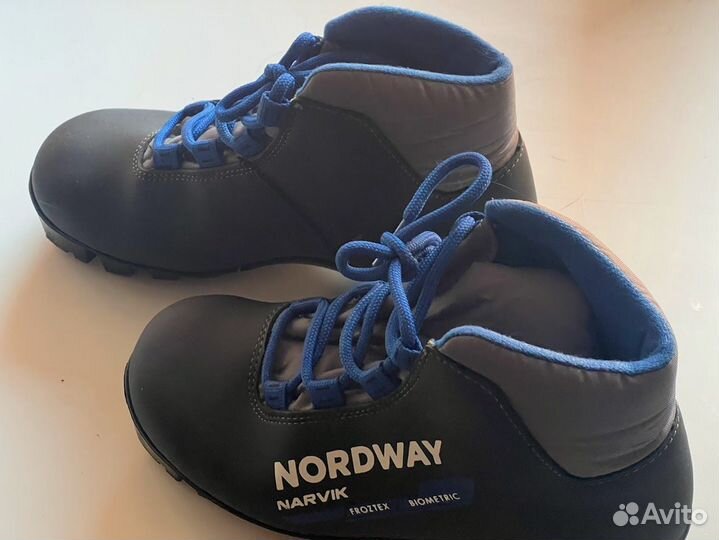 Лыжные ботинки детские 35 б/у Nordway