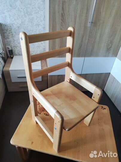 Детский стол и стул