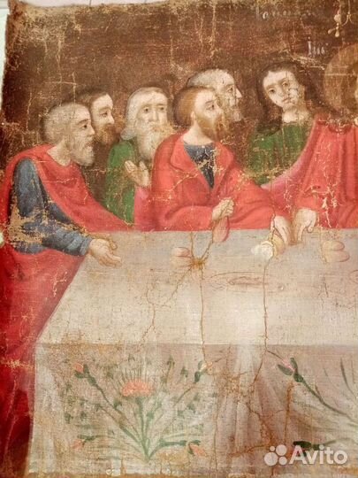 Холст. Тайное Вечерние. 19век