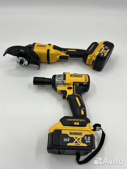 Набор 2в1 DeWalt ушм+Гайковерт
