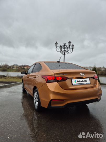 Hyundai Solaris 1.6 AT, 2017, 77 600 км