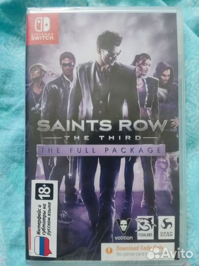 Saints Row: the Third (Nintendo switch) Full pack