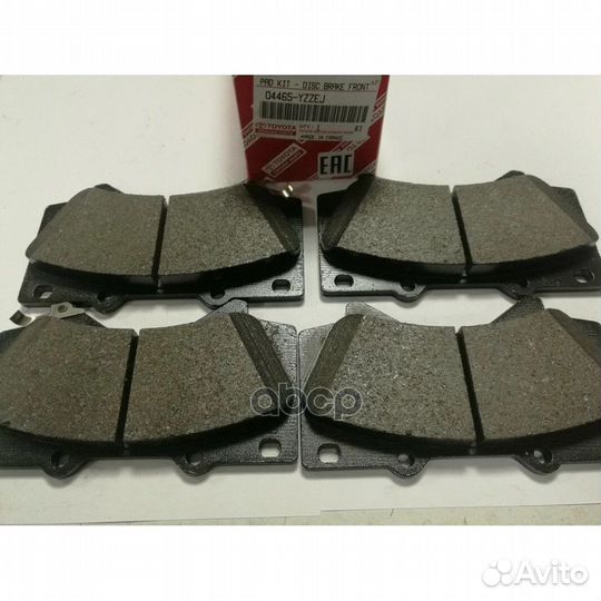 Колодки тормозные Toyota 04465-yzzej